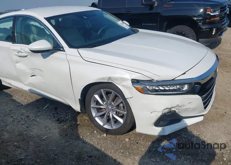 2021 Honda Accord Lx z USA, uszkodzony, nr VIN 1HGCV1F19MA018602